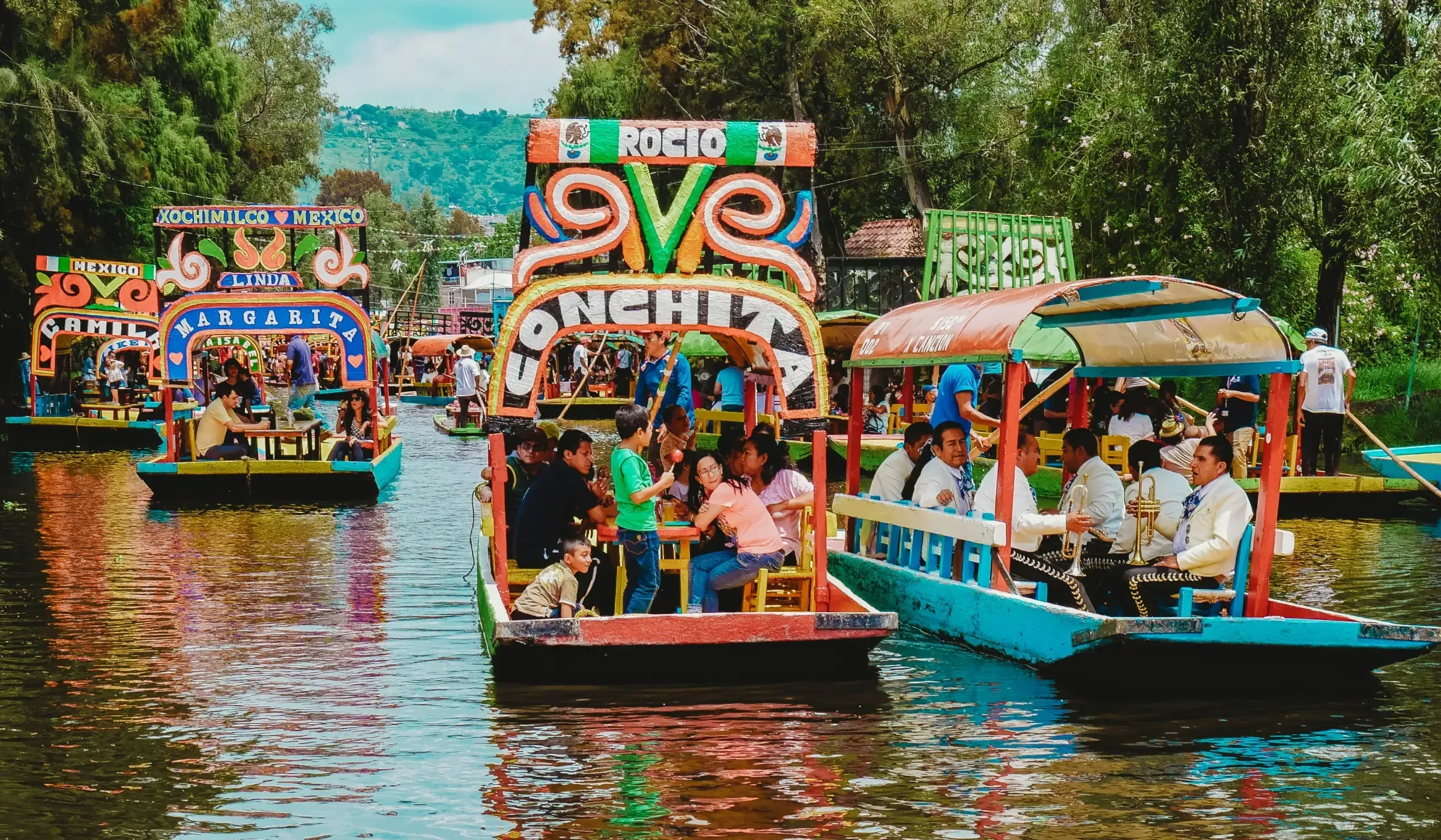 Fall in love with Xochimilco Mexico