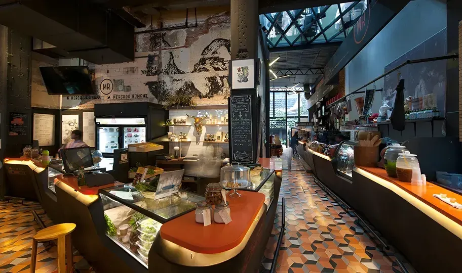Gourmet Market in La Roma