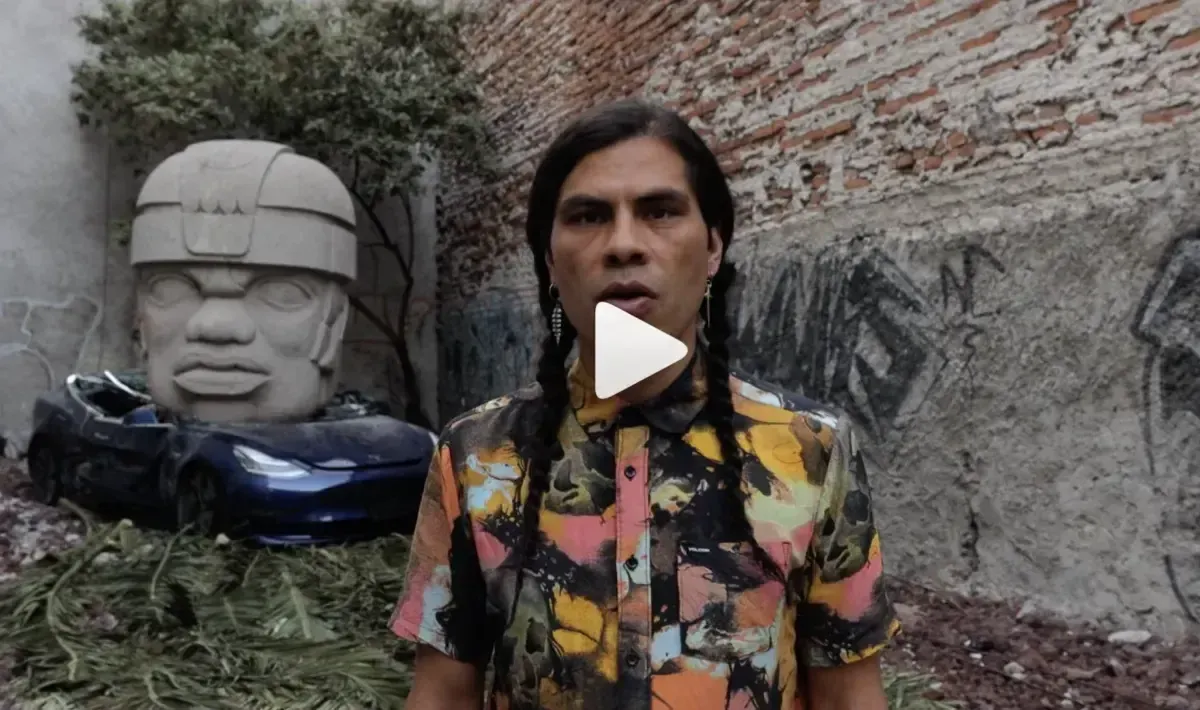 Tesla Crushed by an Olmec Head