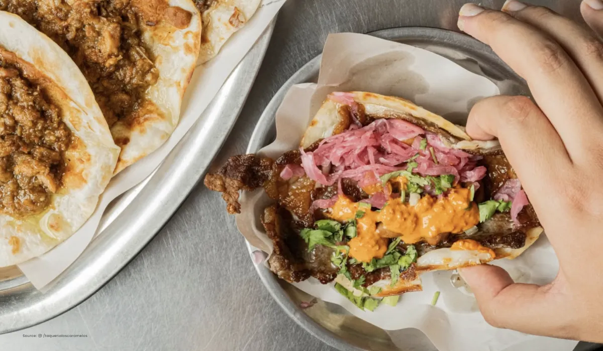A walking guide to the neighborhood's taquerías